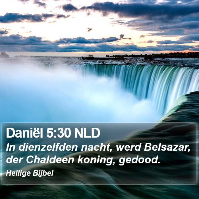Daniël 5:30 NLD Bible Study