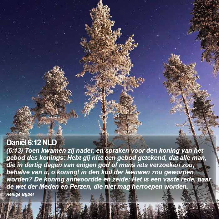 Daniël 6:12 NLD Bible Study