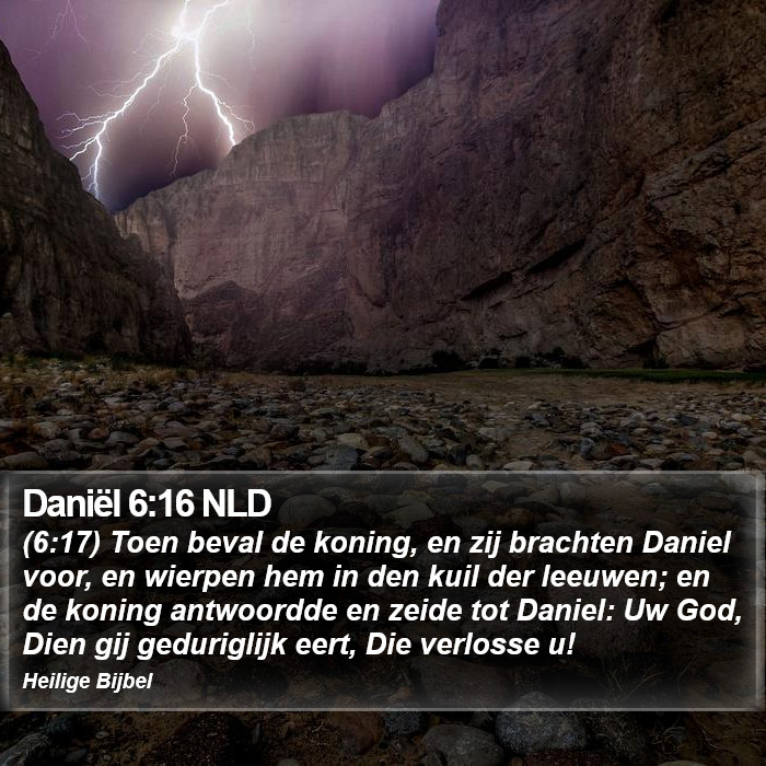 Daniël 6:16 NLD Bible Study