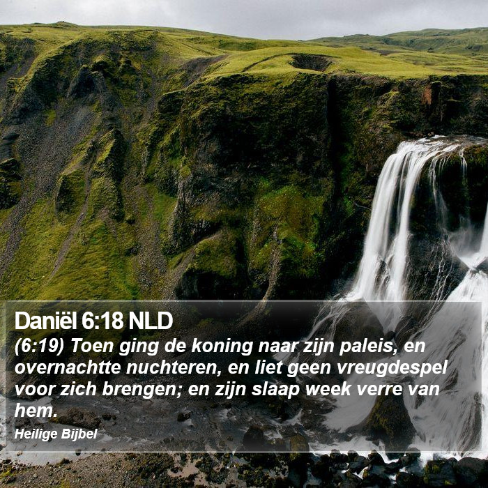 Daniël 6:18 NLD Bible Study