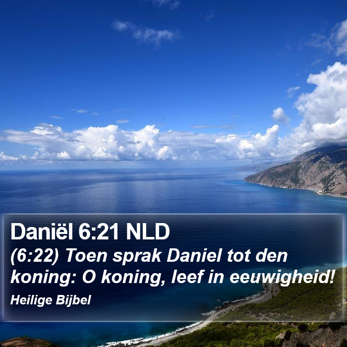 Daniël 6:21 NLD Bible Study