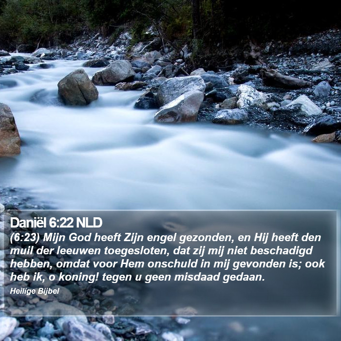 Daniël 6:22 NLD Bible Study