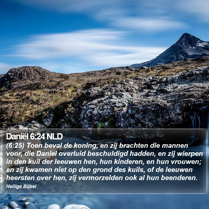Daniël 6:24 NLD Bible Study