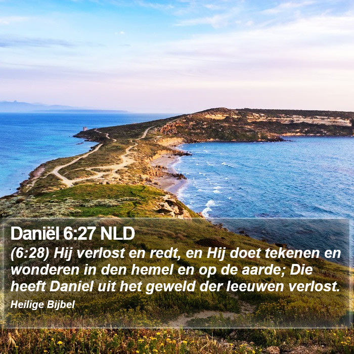 Daniël 6:27 NLD Bible Study