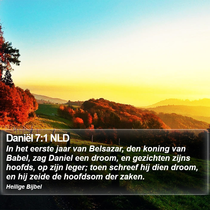 Daniël 7:1 NLD Bible Study