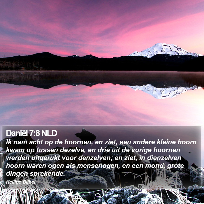 Daniël 7:8 NLD Bible Study