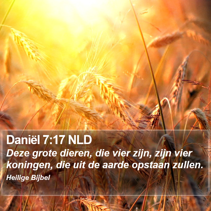 Daniël 7:17 NLD Bible Study