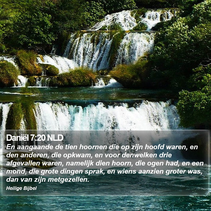 Daniël 7:20 NLD Bible Study