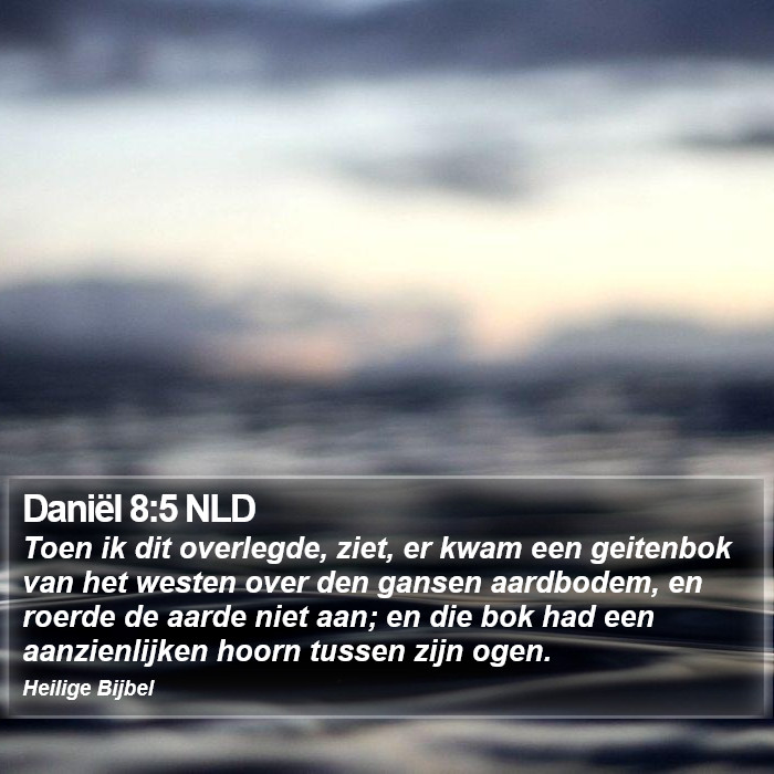 Daniël 8:5 NLD Bible Study