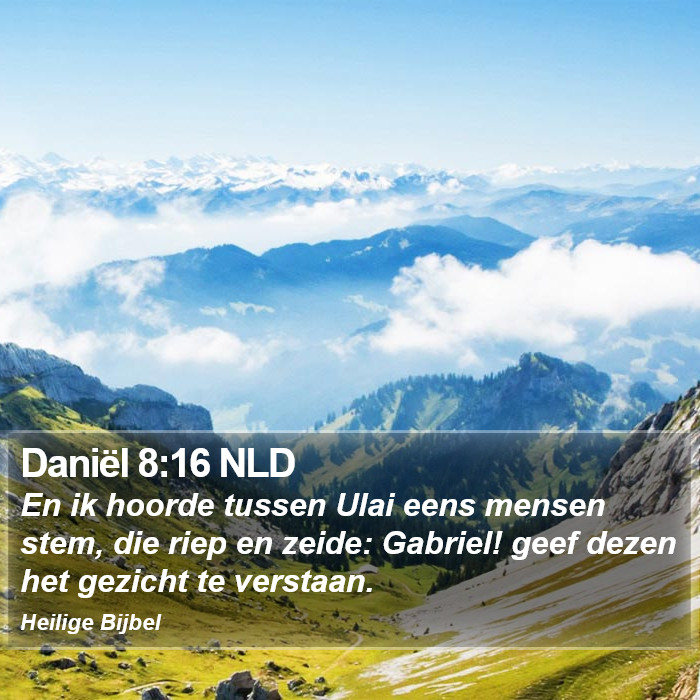 Daniël 8:16 NLD Bible Study