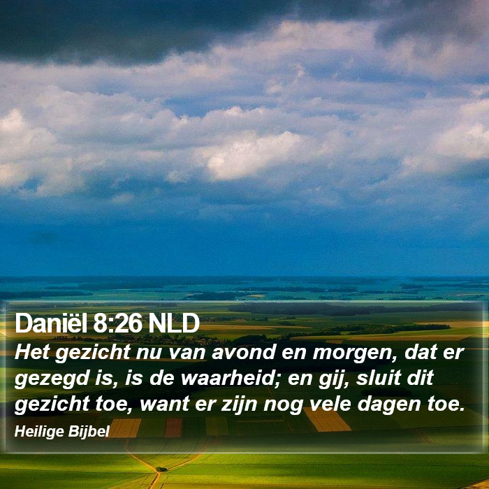 Daniël 8:26 NLD Bible Study