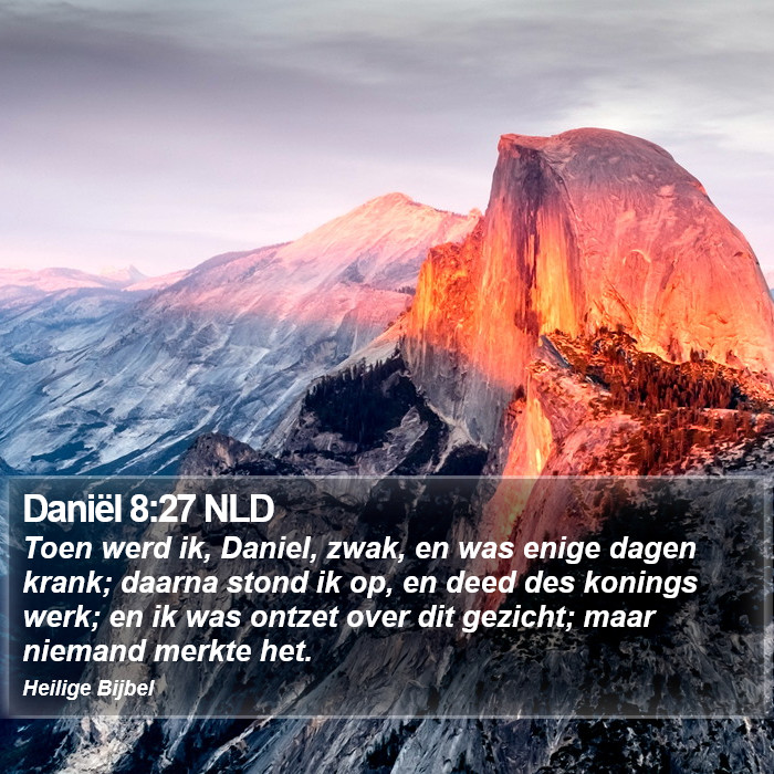 Daniël 8:27 NLD Bible Study