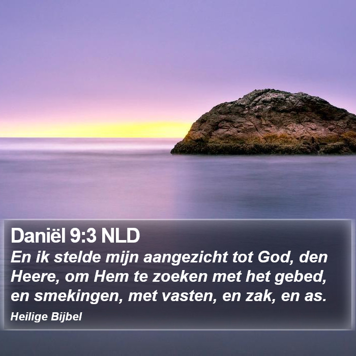 Daniël 9:3 NLD Bible Study