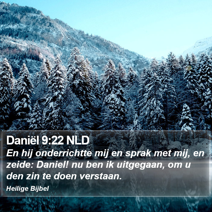 Daniël 9:22 NLD Bible Study