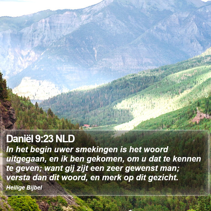 Daniël 9:23 NLD Bible Study