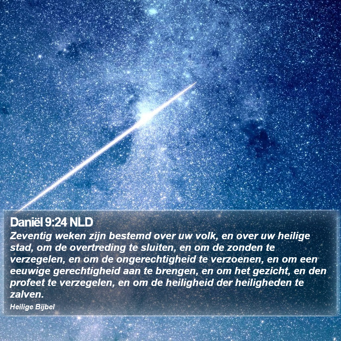 Daniël 9:24 NLD Bible Study