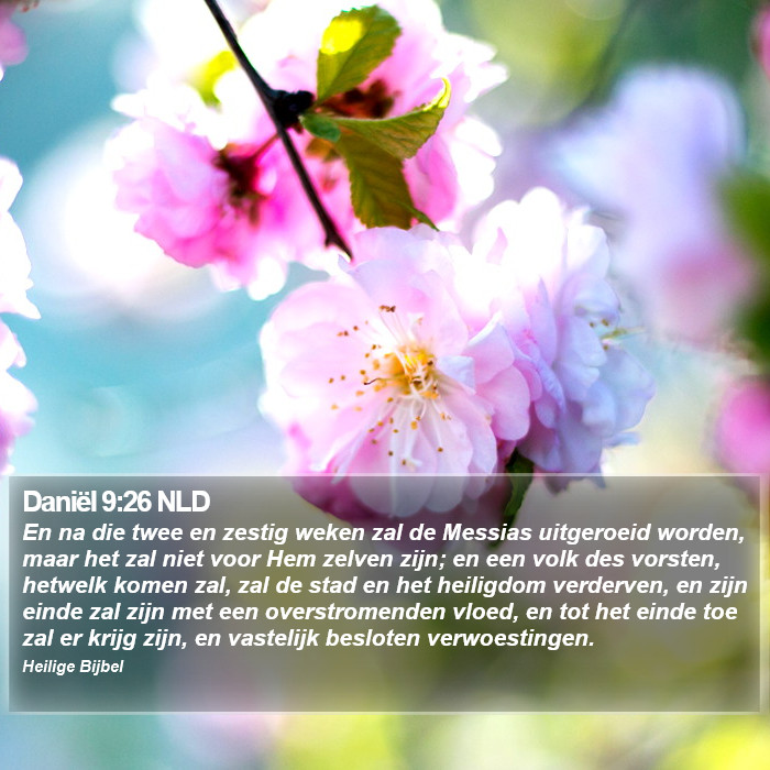 Daniël 9:26 NLD Bible Study