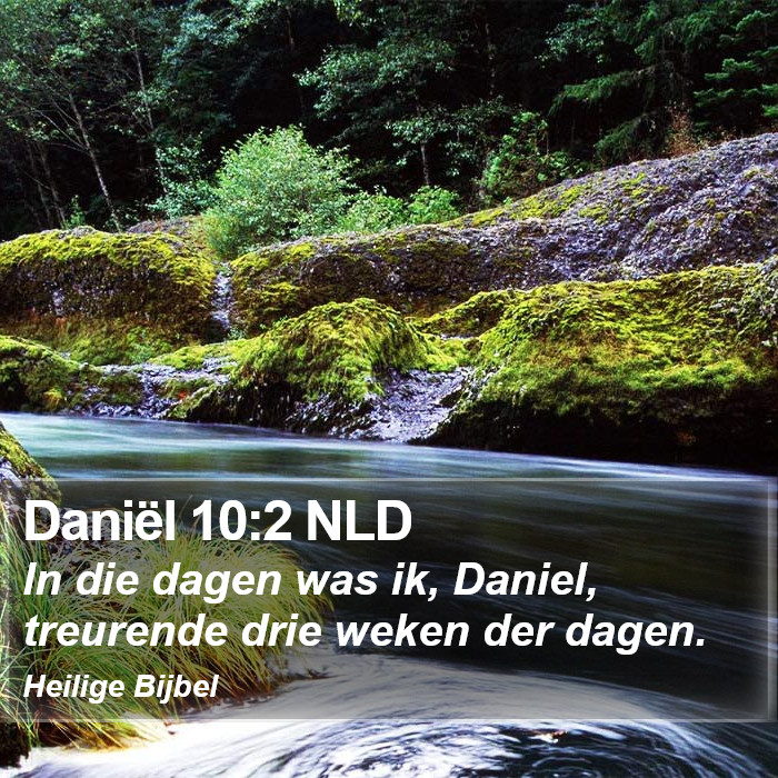 Daniël 10:2 NLD Bible Study