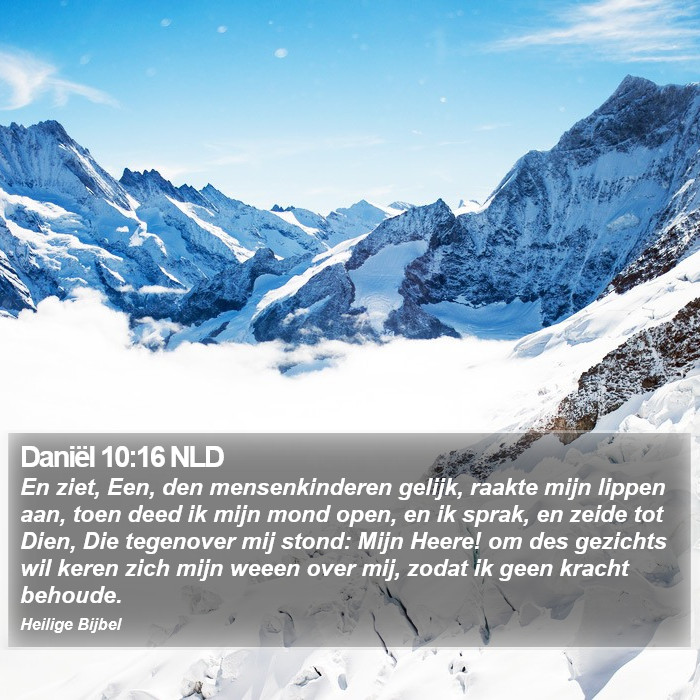Daniël 10:16 NLD Bible Study