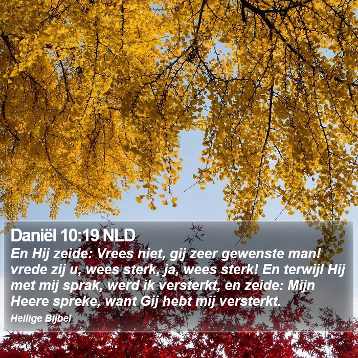 Daniël 10:19 NLD Bible Study