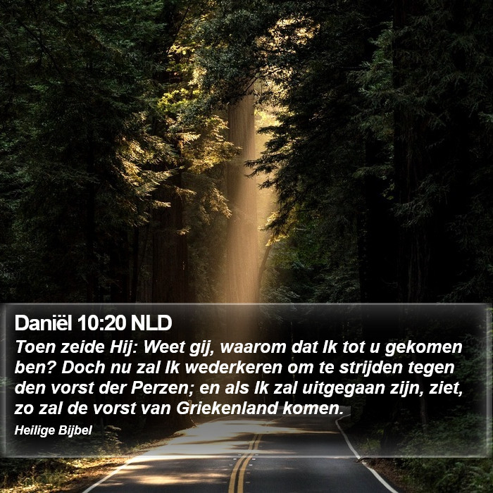 Daniël 10:20 NLD Bible Study