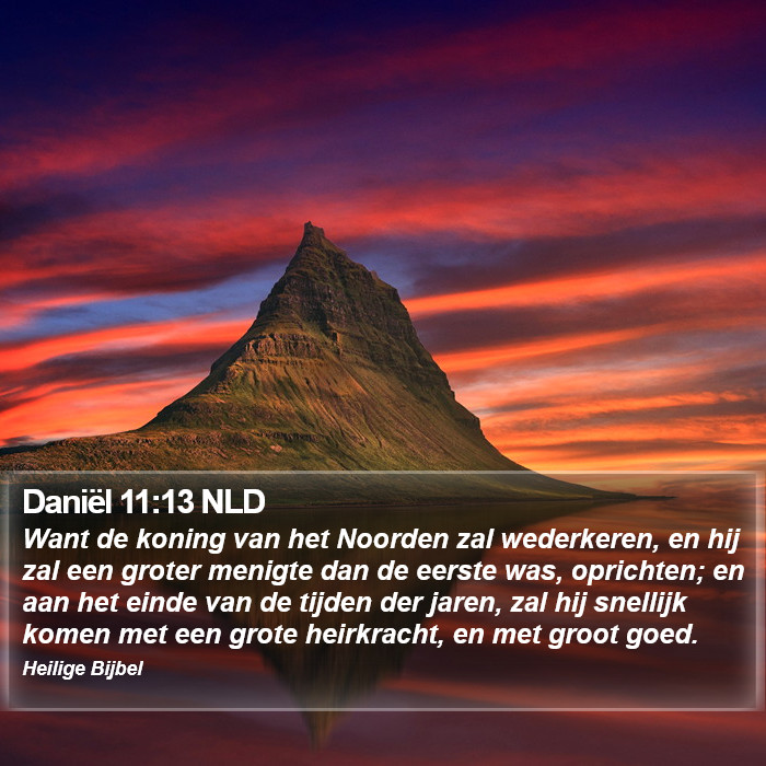 Daniël 11:13 NLD Bible Study