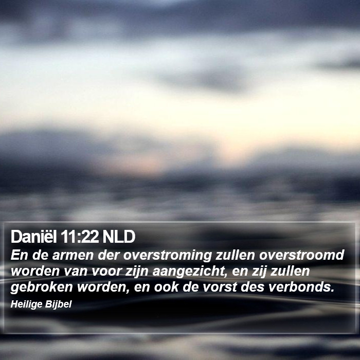 Daniël 11:22 NLD Bible Study