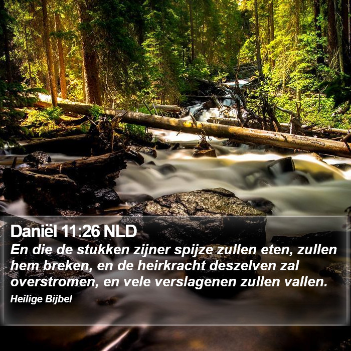 Daniël 11:26 NLD Bible Study