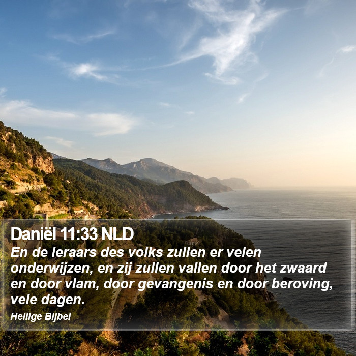 Daniël 11:33 NLD Bible Study