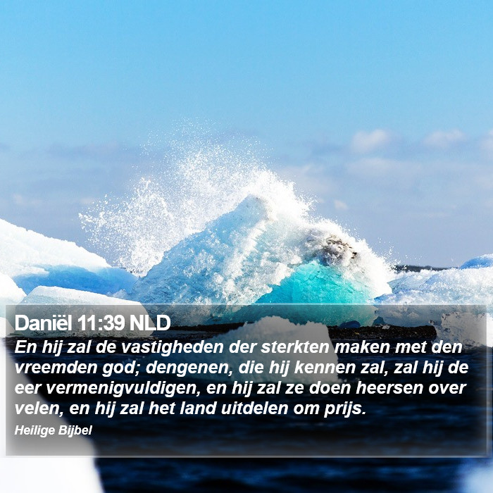 Daniël 11:39 NLD Bible Study