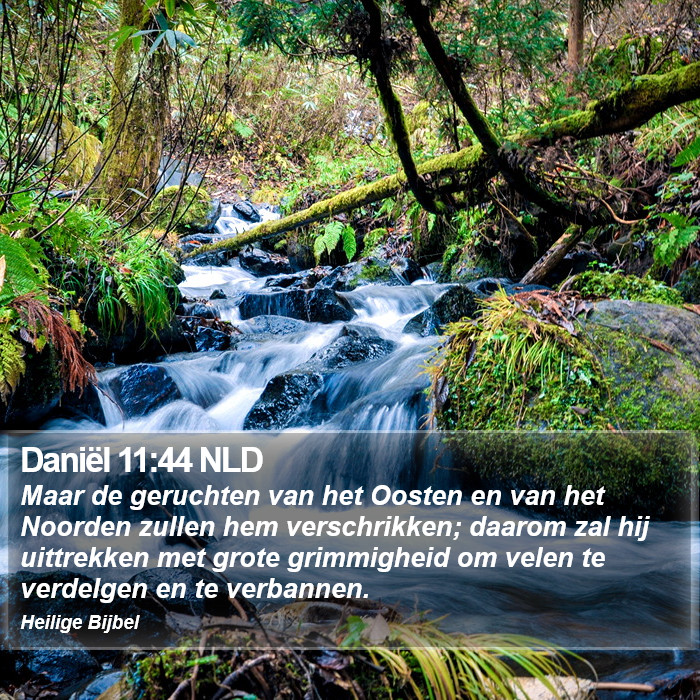 Daniël 11:44 NLD Bible Study