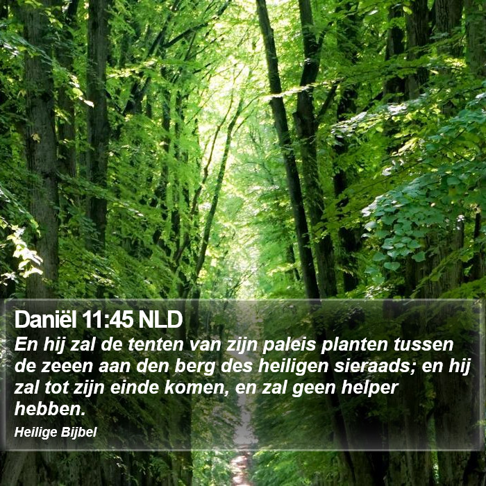 Daniël 11:45 NLD Bible Study