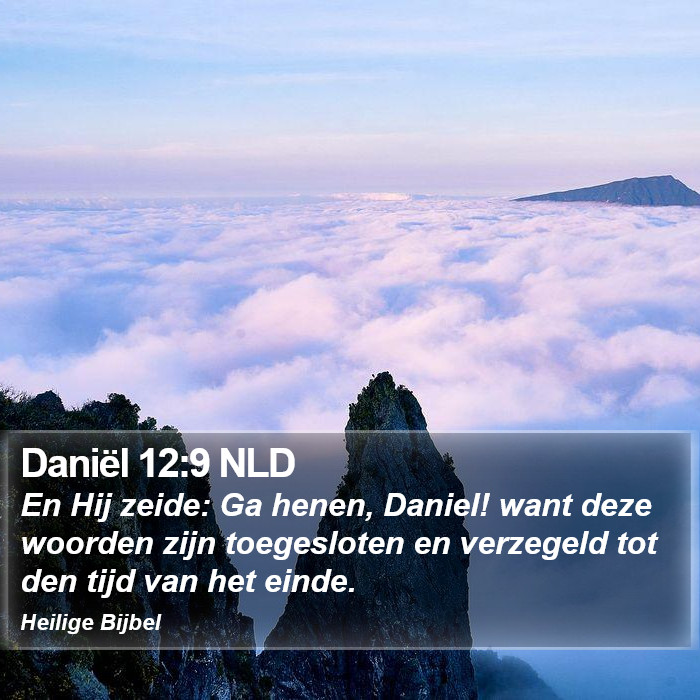 Daniël 12:9 NLD Bible Study