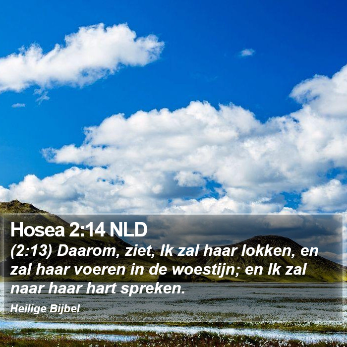 Hosea 2:14 NLD Bible Study