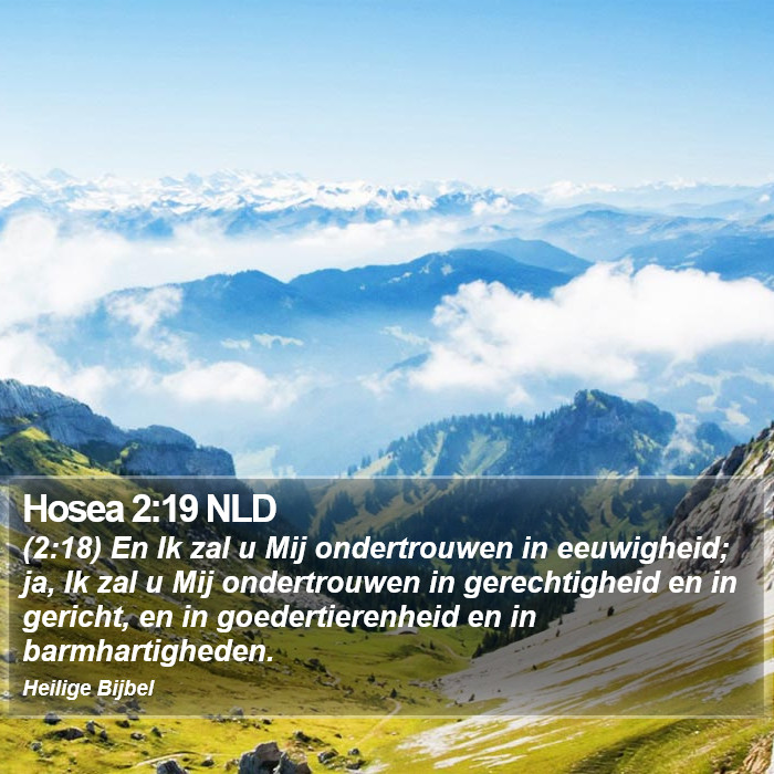 Hosea 2:19 NLD Bible Study