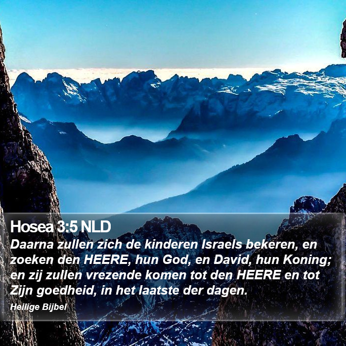 Hosea 3:5 NLD Bible Study
