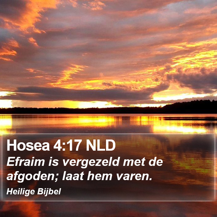 Hosea 4:17 NLD Bible Study