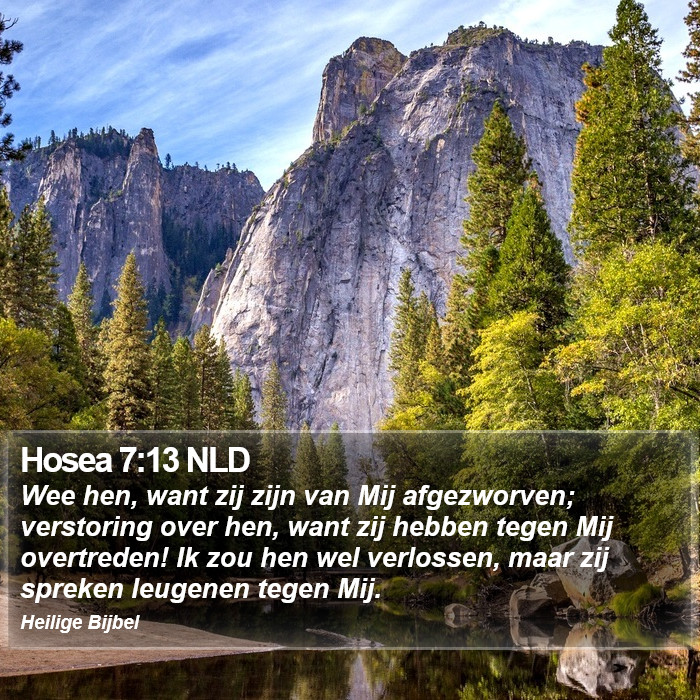 Hosea 7:13 NLD Bible Study