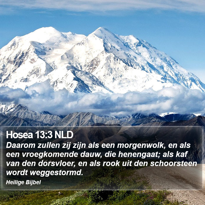 Hosea 13:3 NLD Bible Study