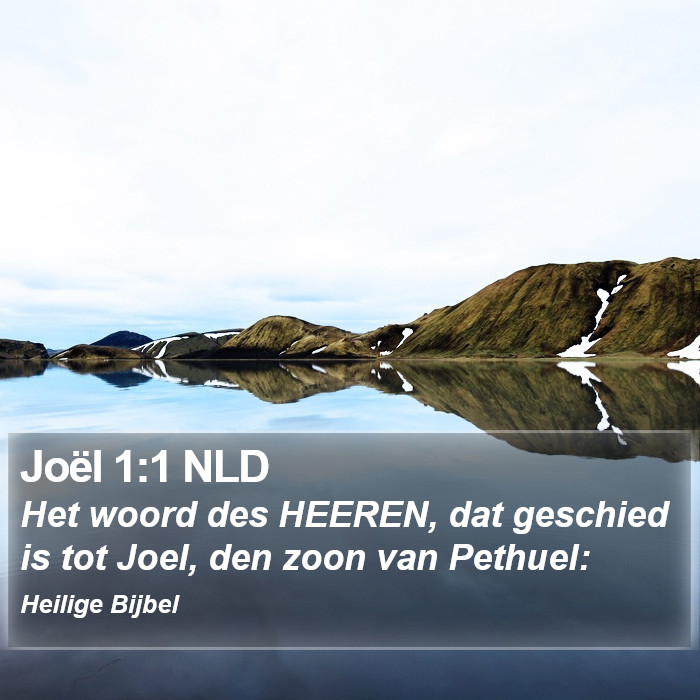 Joël 1:1 NLD Bible Study