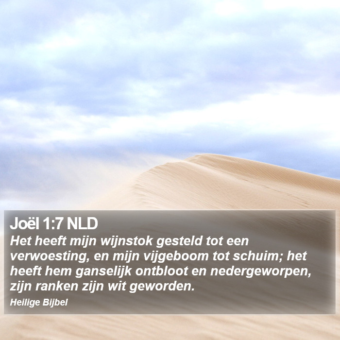 Joël 1:7 NLD Bible Study