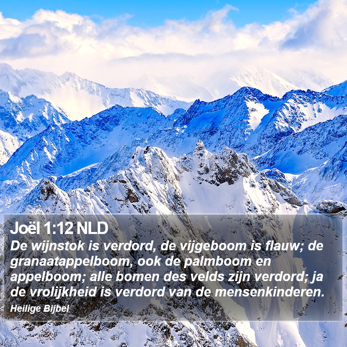 Joël 1:12 NLD Bible Study