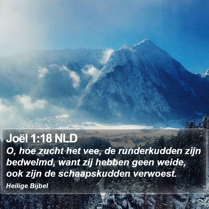 Joël 1:18 NLD Bible Study