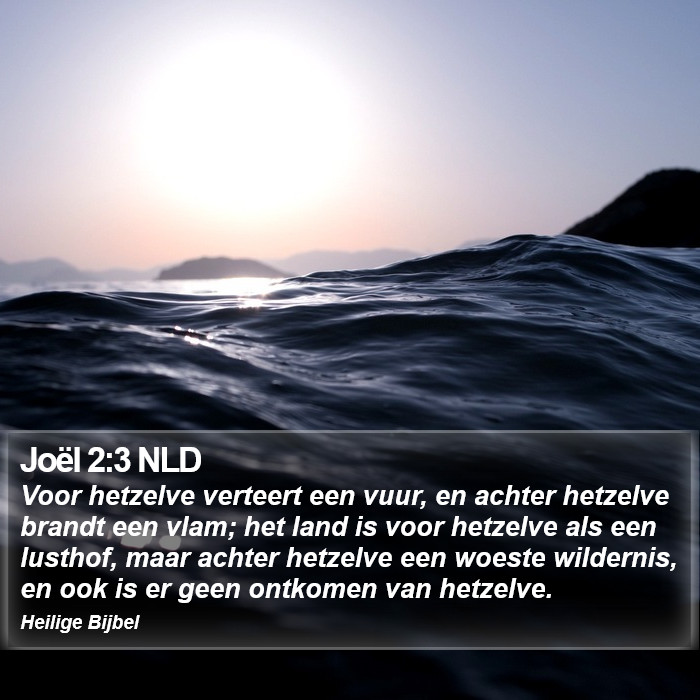Joël 2:3 NLD Bible Study