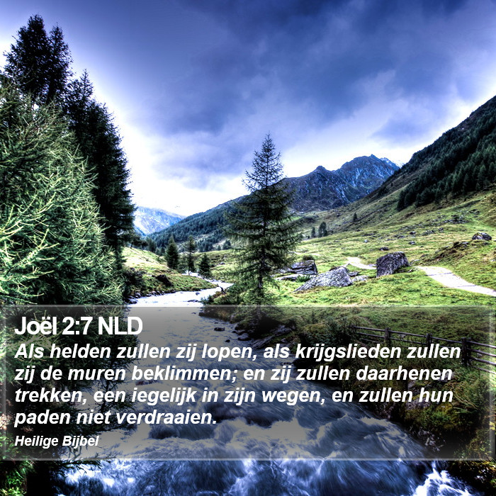 Joël 2:7 NLD Bible Study