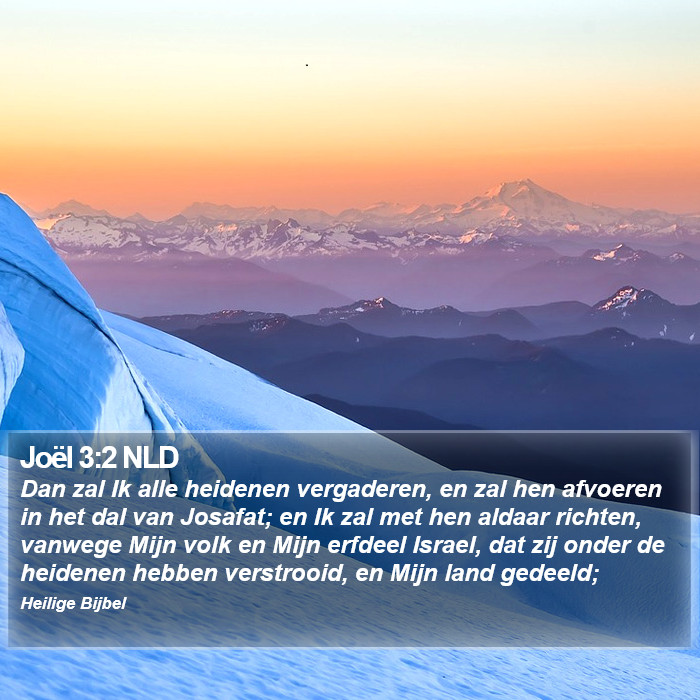 Joël 3:2 NLD Bible Study