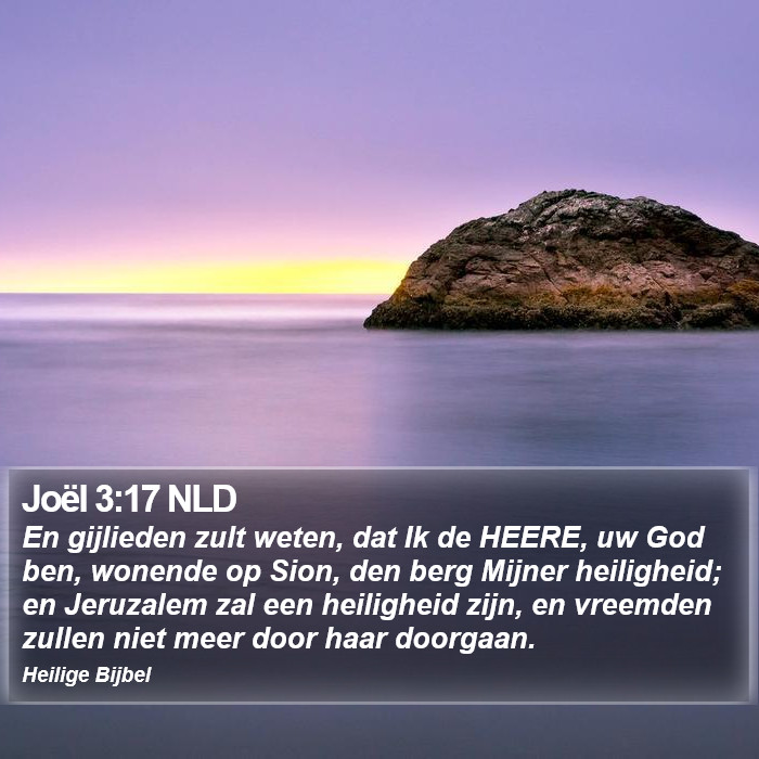 Joël 3:17 NLD Bible Study