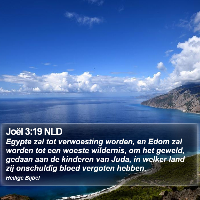 Joël 3:19 NLD Bible Study