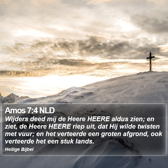 Amos 7:4 NLD Bible Study
