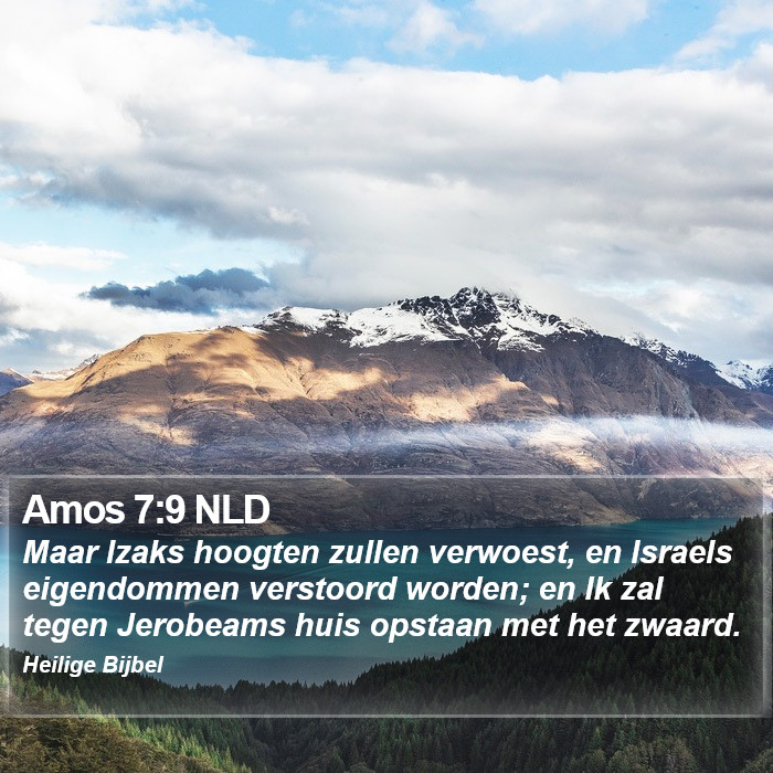 Amos 7:9 NLD Bible Study
